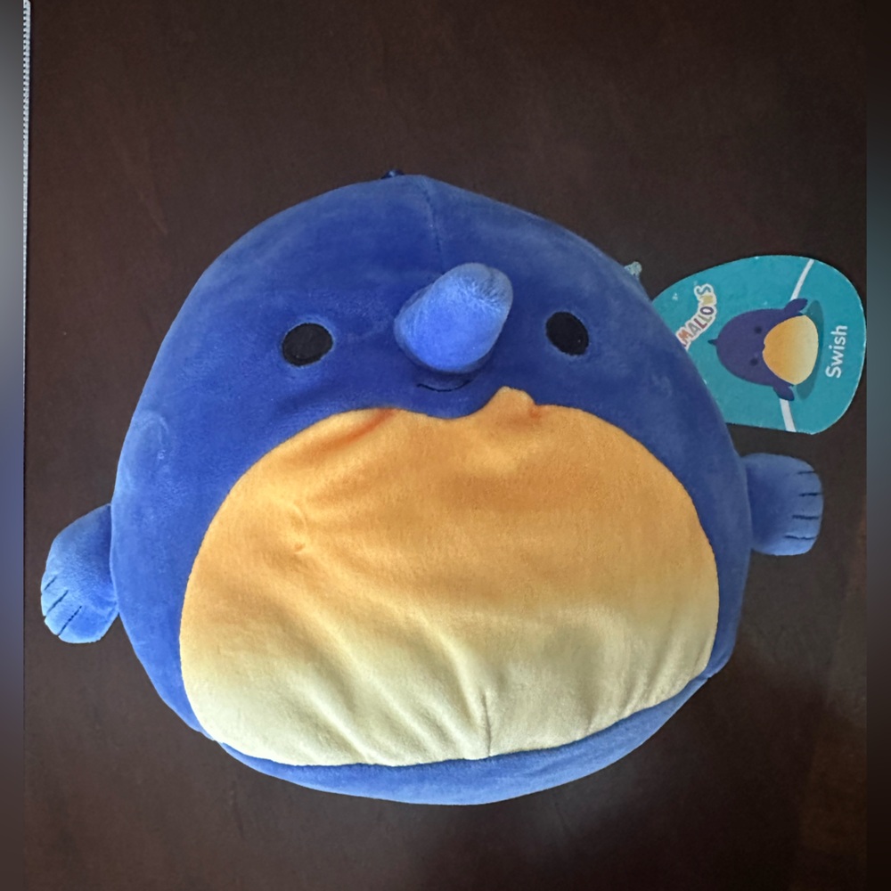 NWT Swish the Swordfish Squishmallows